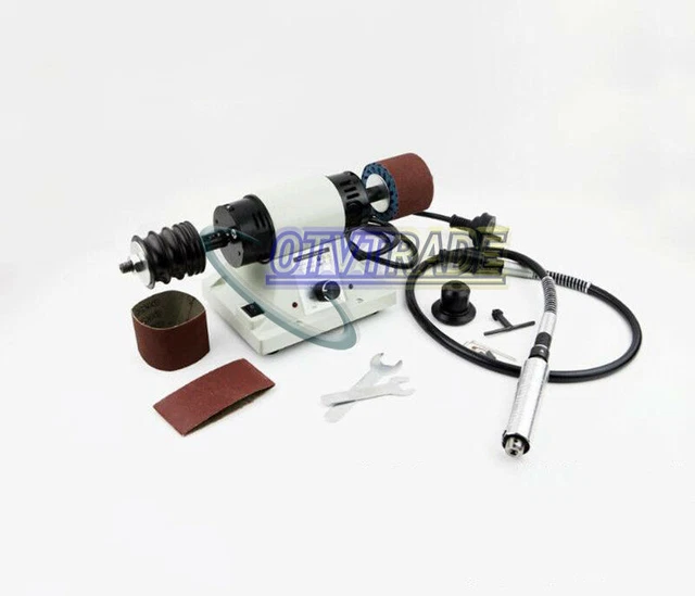 1 pieza Nueva máquina pulidora de pulido de cuero con bordes de cuero 8000 rpm