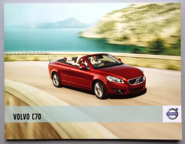 V13366 VOLVO C70 MK2 COUPE-CABRIOLET - CATALOGUE - 2011 - 21x28 - FR