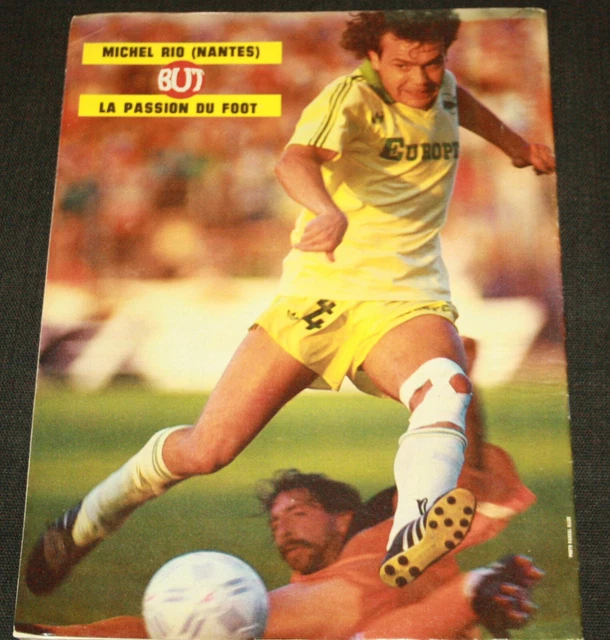 Double Page Poster Vintage – Henri Michel / FC NANTES