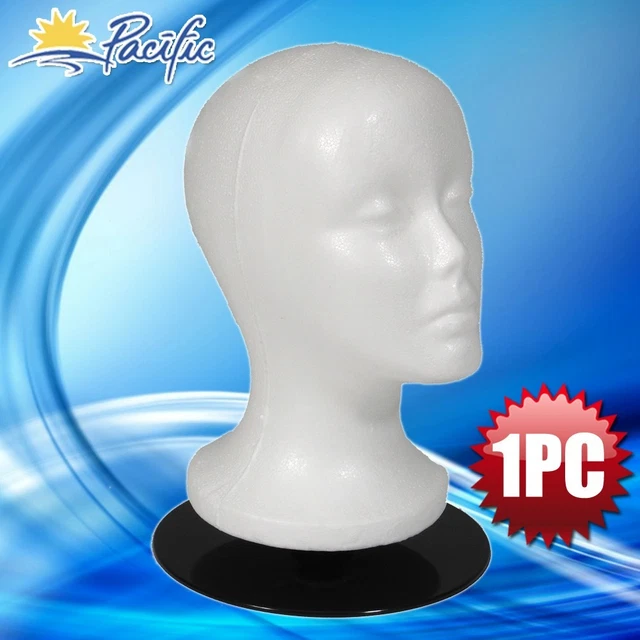 FEMALE MANNEQUIN 11& head with holder stand base display wig hat