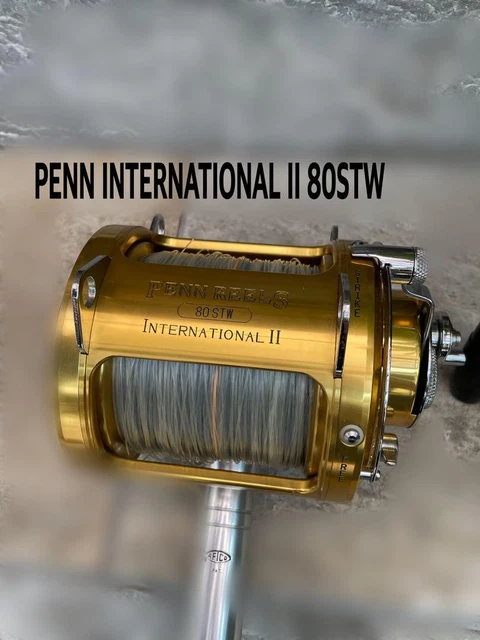 PENN INTERNATIONAL II 80STW Big Game Fishing Reel From Japan