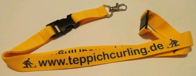 Carpet Curling Lanyard NEW (T91)