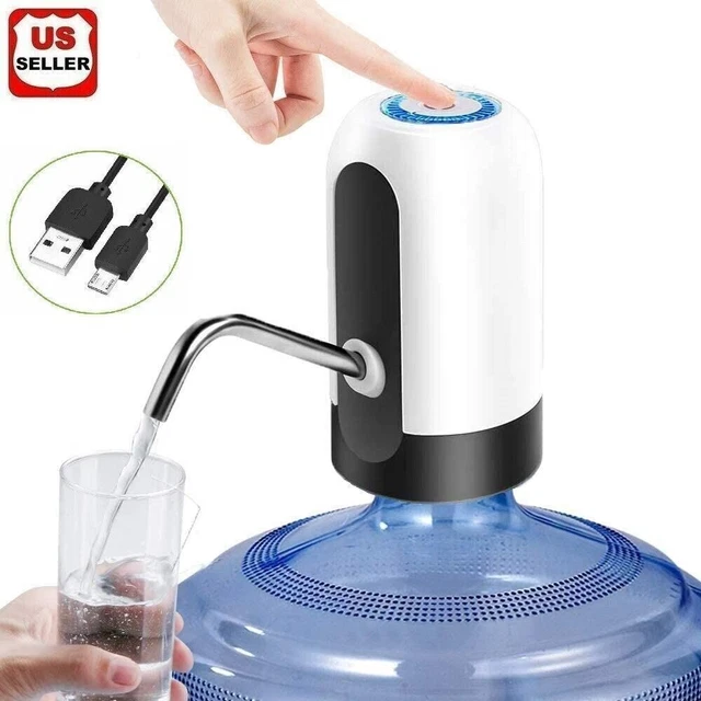 New Automatic Universal Electric Water Dispenser Pump 5 Gallon USB Bottle Switch