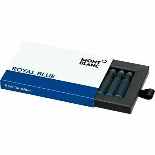 Montblanc 105193 Cartouches d'encre - Royal Blue - Encre pour Stylo Plume - B...