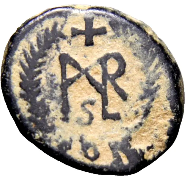 VERY RARE with CROSS Marcian, 450-457. Nummus LOVELY Ancient Roman Coin w/COA
