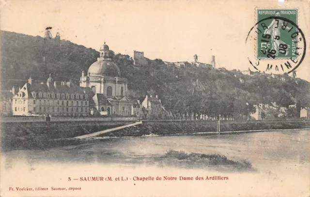 SAUMUR - chapelle de Notre Dame des Ardilliers