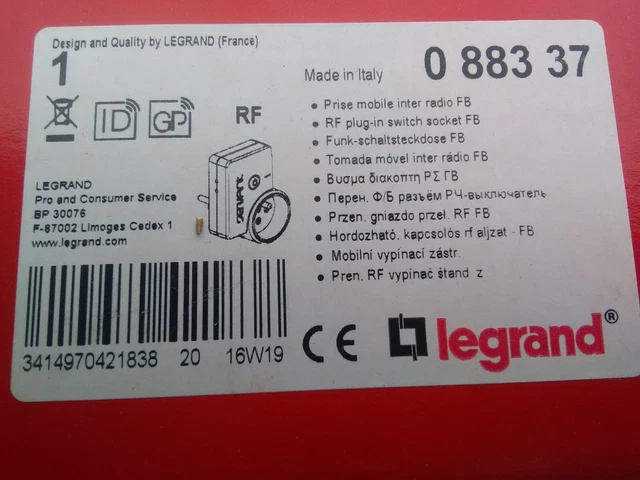 067451 Interrupteur Variateur Céliane 500W Blanc - Legrand
