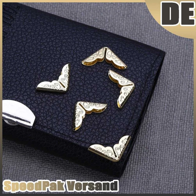 Nue 100pcs feine Seite Ton Scrapbooking Alben Menüs Ordner Ecke Protektoren Kart