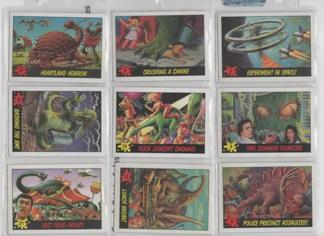NEW UNCIRCULATED 1988 Dinosaurs Attack Singles (TOPPS) Pick One. Primo Quality