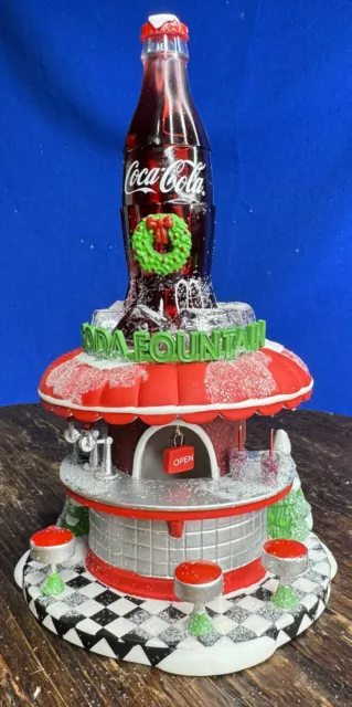 Dept 56 North Pole COCA-COLA SODA FOUNTAIN 6002293 NEW