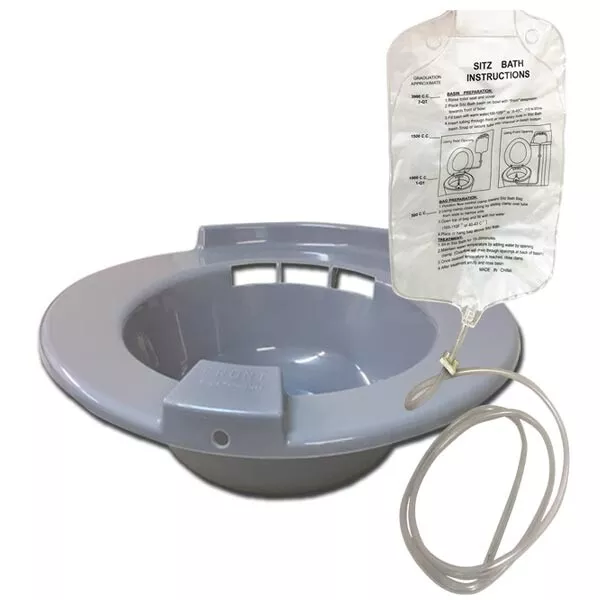 AUS Portable Hemorrhoid Therapy Toilet Sitz Bath Bidet Tub Postpartum Patient...