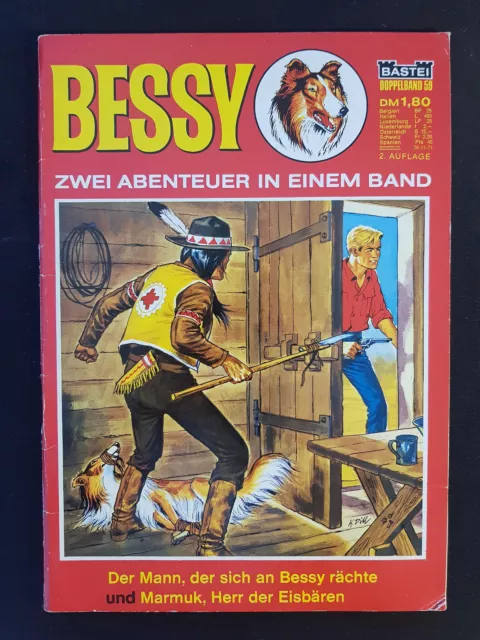 Bessy Doppelband Nr. 59, Bastei Verlag (1971), guter Zustand