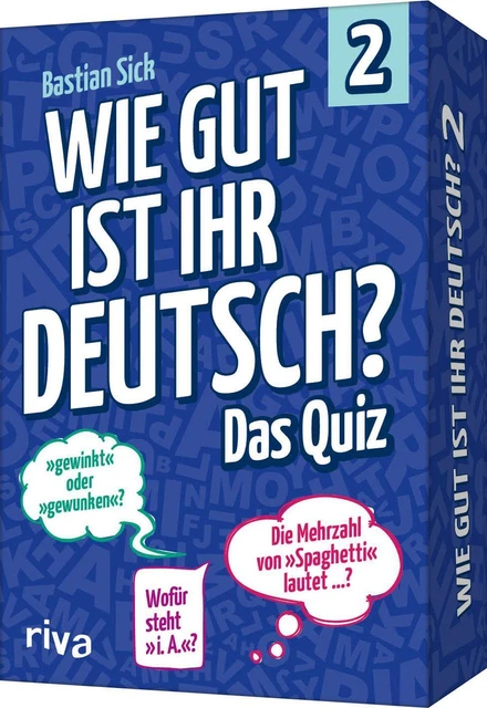 Was Bedeutet Sick Auf Deutsch WIE GUT IST Ihr Deutsch? - Das Quiz 2 | Bastian Sick | Box | 64 S
