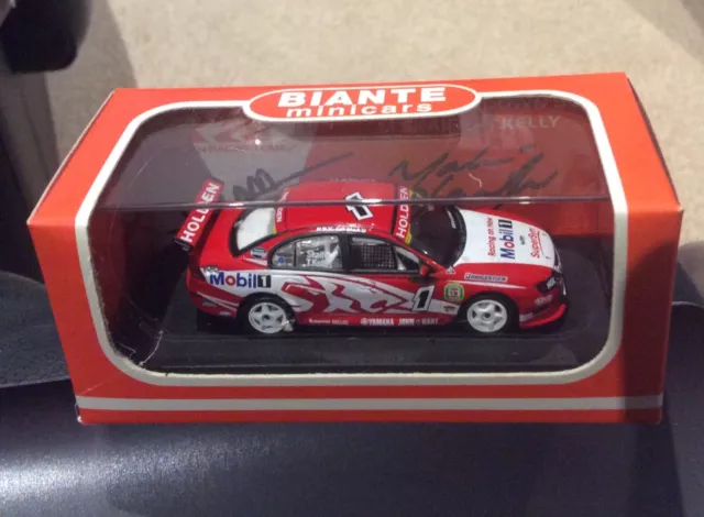 Biante 1/64 Handsigned Skaife / Kelly  Holden Racing Team Holden Vy #1 Commodore