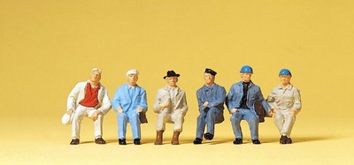 Preiser PREISER 14144 Operai cantiere edile HO 1:87 