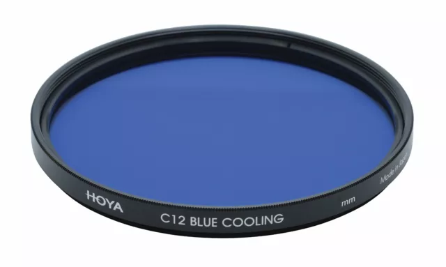 HOYA C12 BLUE COOLING Filter, 46,49,52,55,58,62,67,72,77,82mm, NEU,Farbkorrektur