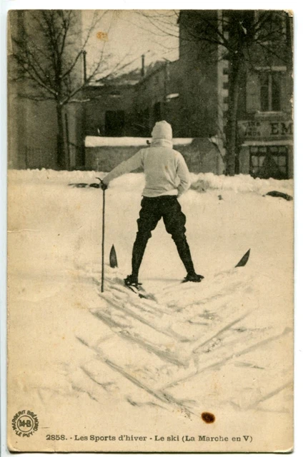 CPA Winter Sports Le ski La Marche en V animated