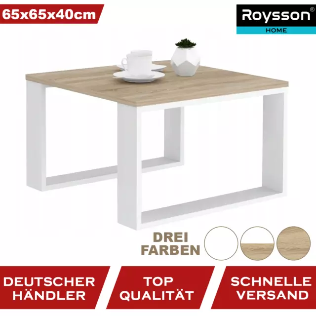 Couchtisch Beistelltisch Sofatisch Tisch Teetisch Kaffeetisch Weiß Sonoma Paul