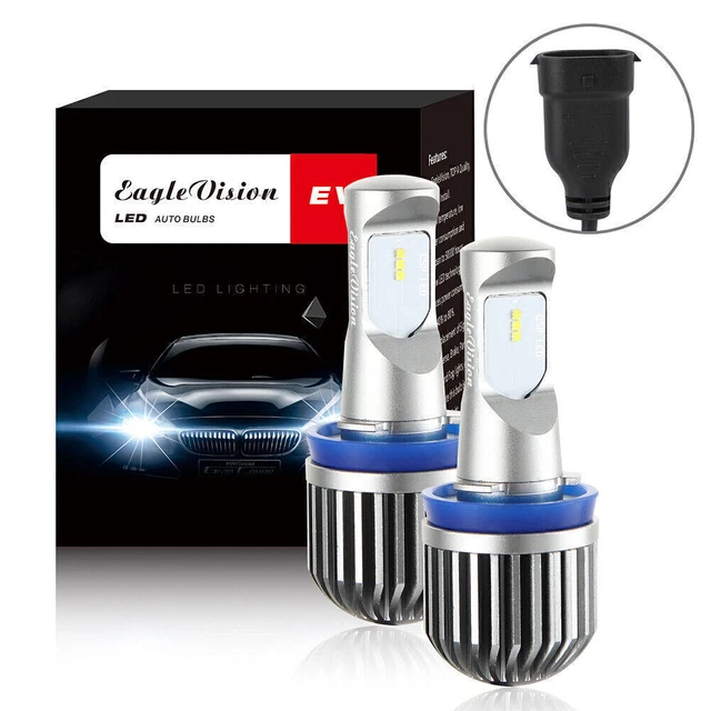 Bianco H11/8/9 80W CSP Lampadine fendinebbia auto LED Lampada guida auto fari DRL