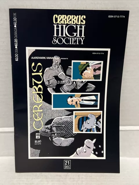 Cerebus High Society #21; Aardvark-Vanaheim | 46 Dave Sim