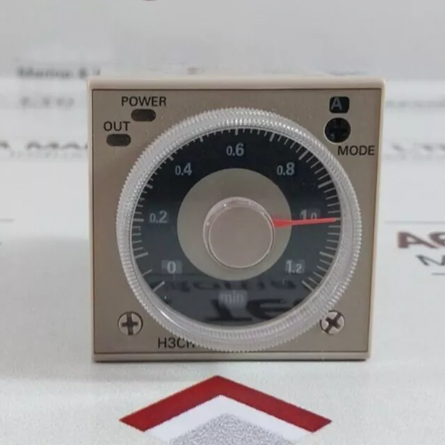 New Time Delay Relay For Omron H3CR-A DC 12-48V In Box