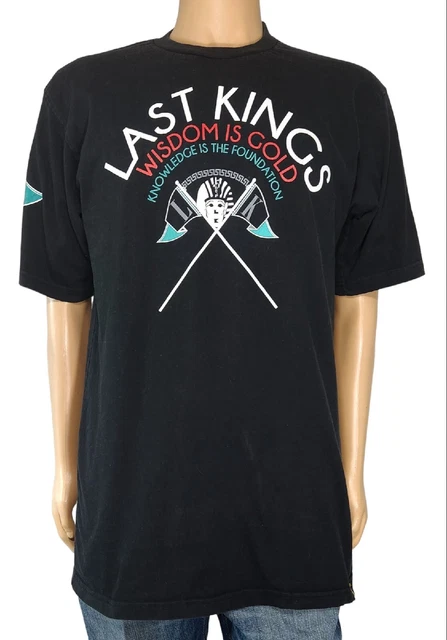Last Kings Pharoah Wisdom is Gold Shirt Size XL Made in USA