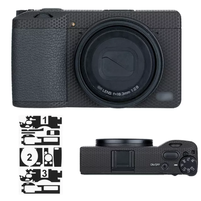 Anti-Scratch Camera Body Skin 3M Protector Cover Film for Ricoh GR III GRIII GR3