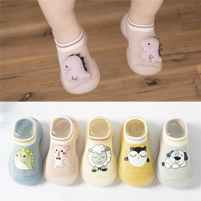 Pantofole antiscivolo invernali calde bambini bambina bambini bambini bambini piccoli calzini scarpe di cotone