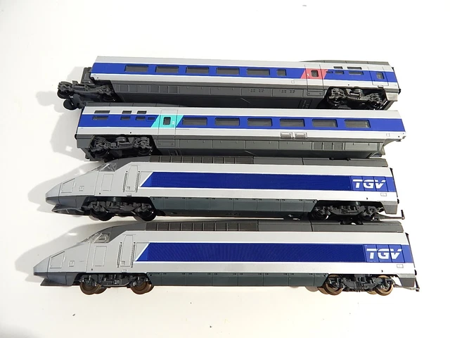 JOUEF RAME 10 éléments TGV SUD EST orange HJ2012 + HJ4015 + HJ4016 NEUF