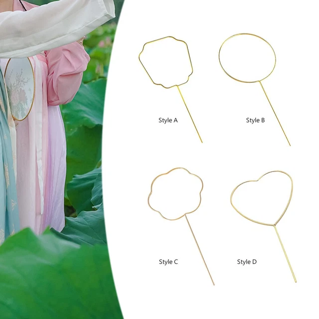 Cadres D'éventails Pliables En Bois - Lot De 4 Pour DIY, Style Japonais - Idéal Décoration, Mariage, Fêtes - 4