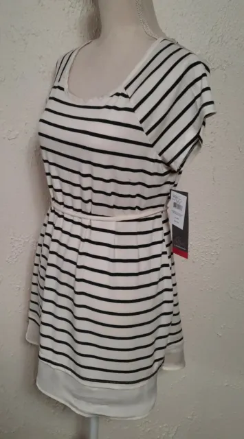 NWT Oh Baby by Motherhood Maternity Striped Top Size M