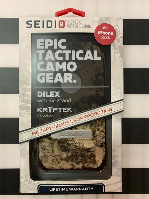 SEIDIO Dilex KRYPTEK Highlander with Kickstand - iPHONE X/XS  *N*E*W*