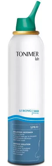 Tonimer Lab Strong Spray Nasale isotonico getto forte lavaggi frequenti  200ml