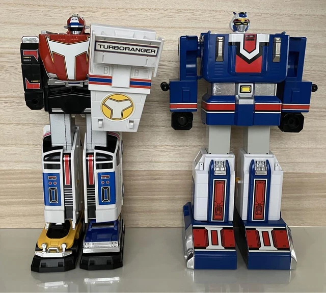 Turbo Ranger Boxes POWER RANGERS KOUSOKU Sentai Turboranger DX Turbo Robo Rugger set £144. ...