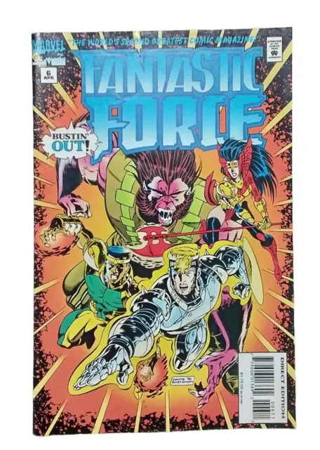 Marvel Comics - Fantastic Force - Vol. 1 No. 6 - 1995