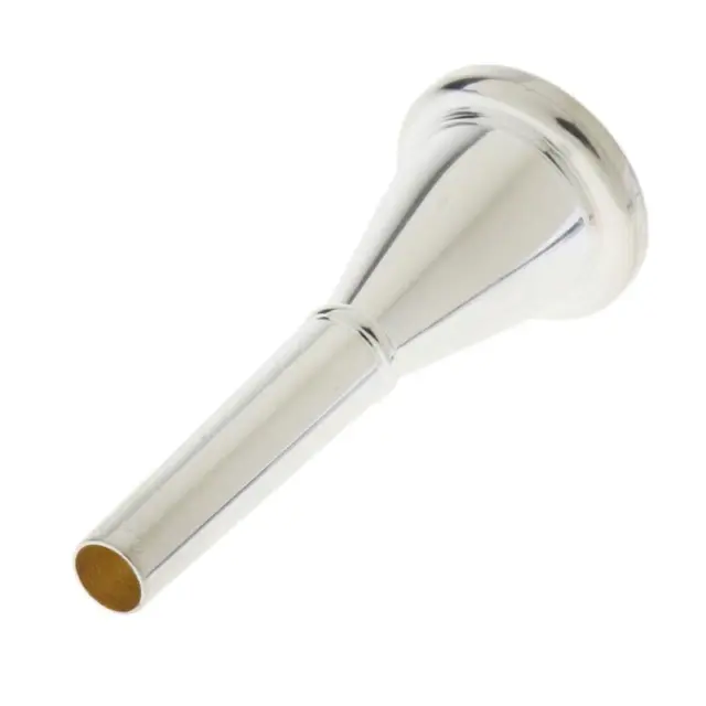 Silver French Horn Mouthpiece - High-quality Metal for Optimal Sound