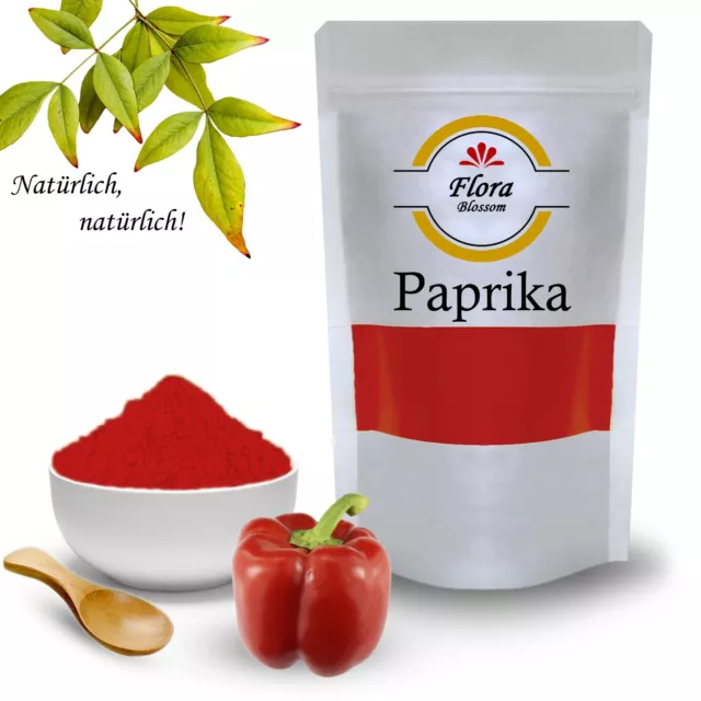 Paprika Delikatess Pulver Gemahlen Rot Edelsüß ✅ Natürlich Ohne Zusätze ⭐⭐⭐⭐⭐