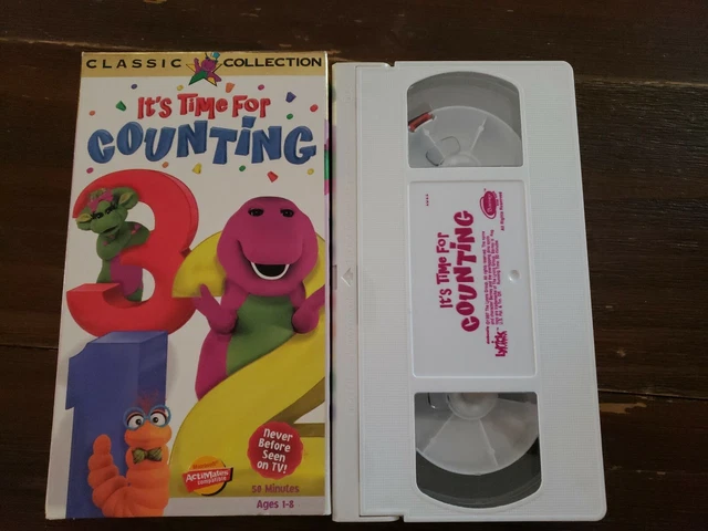 Barney It's Time For Counting 1998 Vhs VHS BARNEY - Its Time For Counting (VHS, 1998) EUR 7,36 - PicClick IT