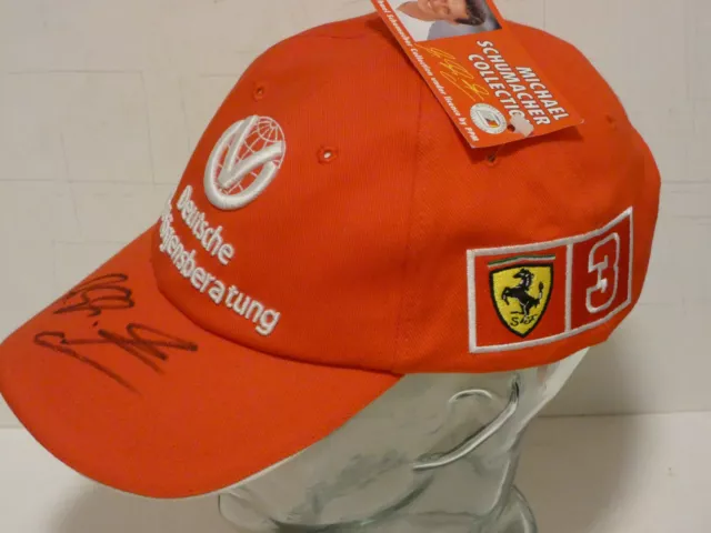 Michael Schumacher Scuderia Ferrari DVAG Cap 2000 Nr.3 pers.Signiert no Marlboro