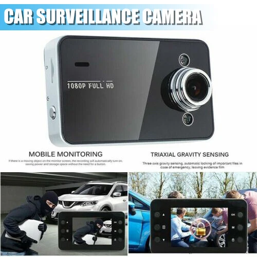 Auto DVR Fahrzeug 1080P HD Kamera Video Recorder Dash Cam Nachtsicht G-Sensor *