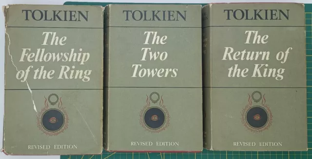 Tolkien, JRR: Lord of the Rings (1966/1967) - 2nd UK HB edition/2nd print