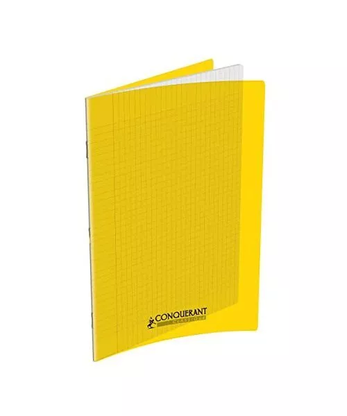 ConqueRANT SEPT - CONQUERANT CLASSIQUE Cahier 240 x 320 mm, seyes, jaune