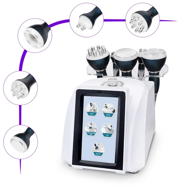 5 in 1 Unoisetion Cavi 40 K Body Beauty Machine Massager Spa Home Use Portable