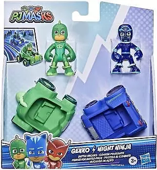 PJ Msks  Gekko vs Night Ninja Battle Racers  Vehicle & Action Figure +3 Years