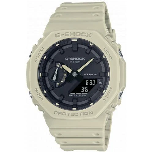 CASIO G-SHOCK Originale Beige GA-2100-5AER NEW Color Resistente Sportivo Unisex
