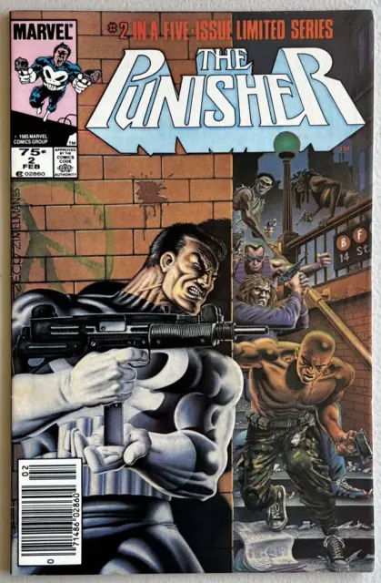The Punisher Limited Series #2 6.0 FN Newsstand (Combined Shipping Available)