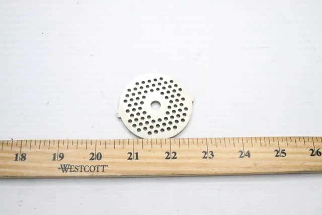 Homemaxs Meat Grinder Plate Disc Cutter 3 Holes Stainless Steel