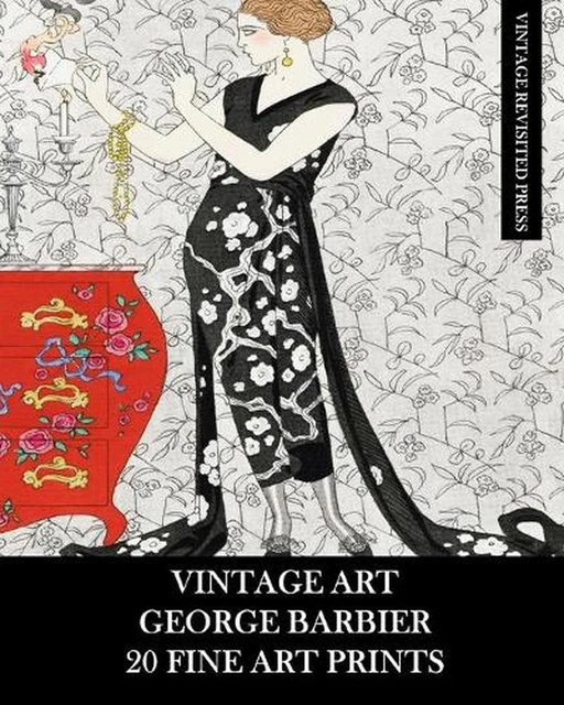 Vintage Art: George Barbier: 20 Fine Art Prints: Fashion Ephemera for Framing, D