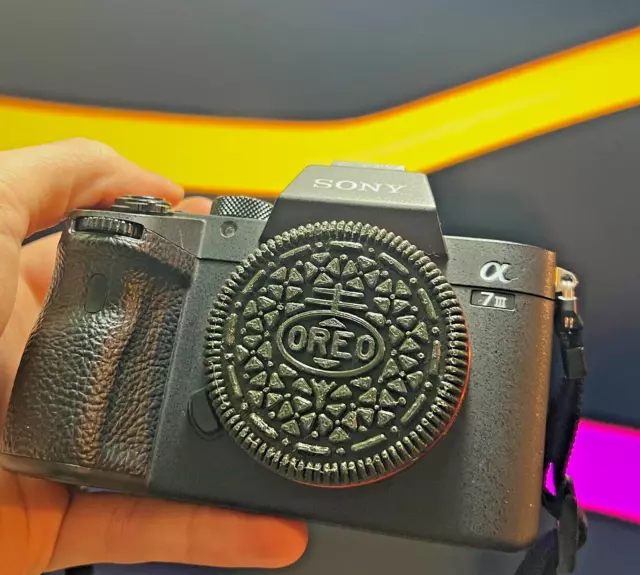 Gehäusedeckel Objektivdeckel Oreo Deckel für E-Mount Lens Sony NEX Alpha Body
