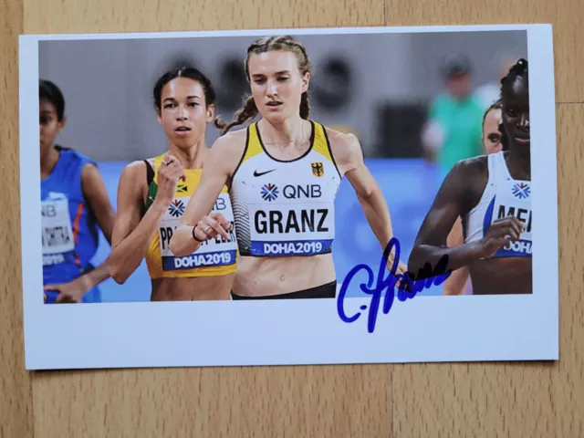 Autogramm, Caterina Granz, BRD - 1500 m